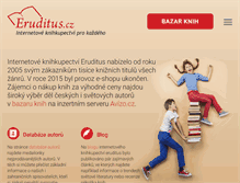 Tablet Screenshot of eruditus.cz